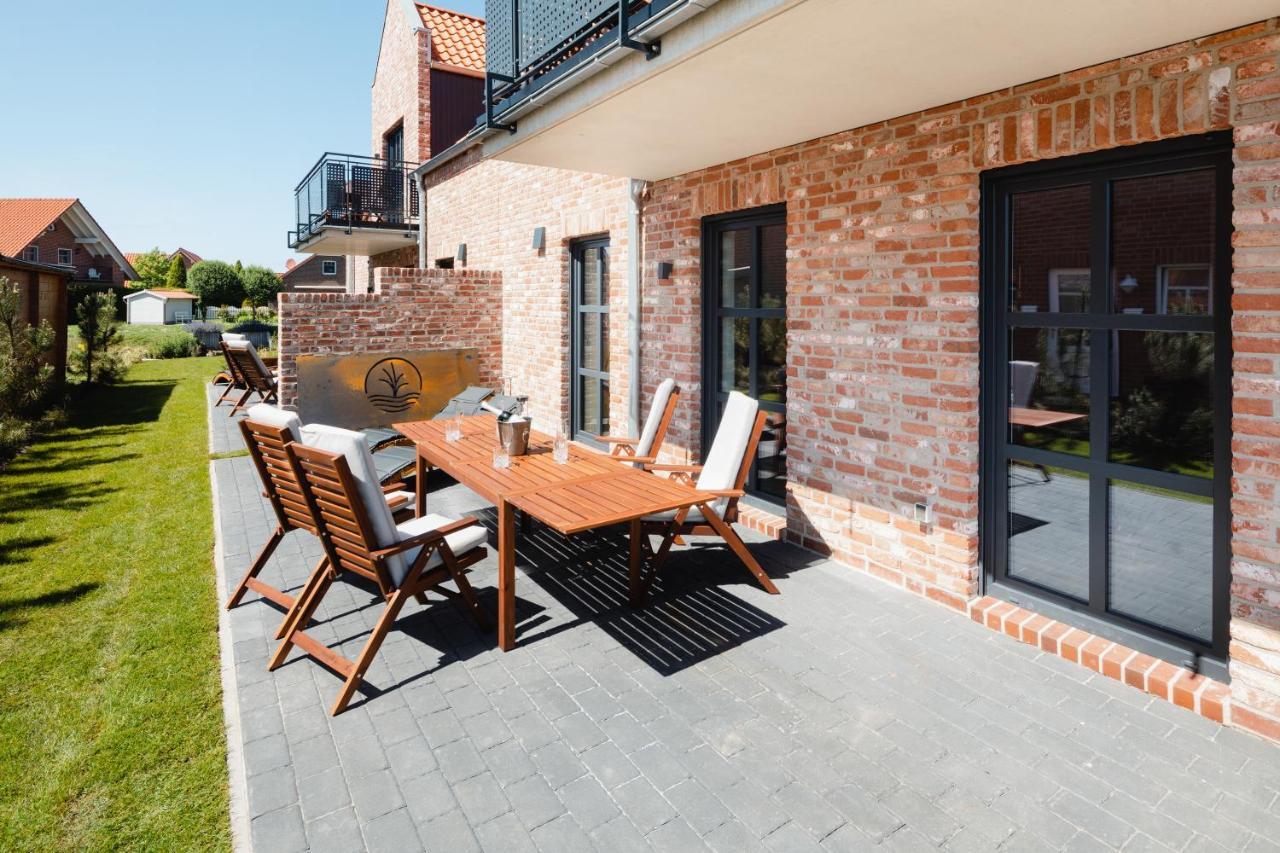 Kuesten Suite Sued - Seitliche Wasserlage, Terrasse, 70Qm Greetsiel Εξωτερικό φωτογραφία